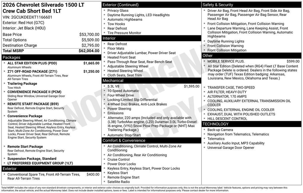 2026 Chevrolet Silverado 1500 LT - Photo 4