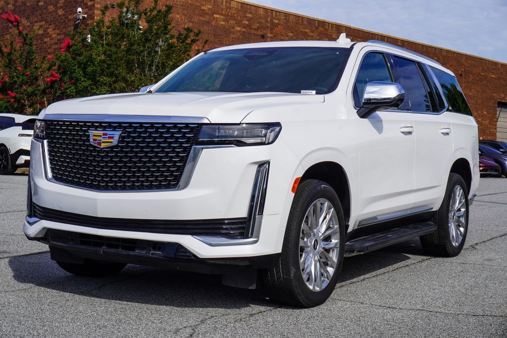 Used 2023 White Cadillac Premium Luxury image 4