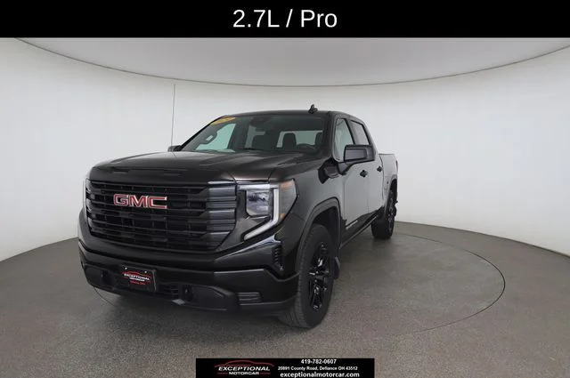 Used 2024 Black GMC Pro image 1