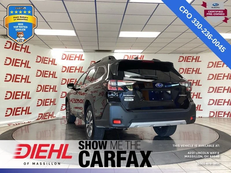 Certified Used 2025 Black Subaru Limited image 5