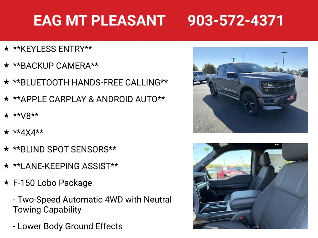 New 2026 Carbonized Gray Metallic Ford STX® image 4