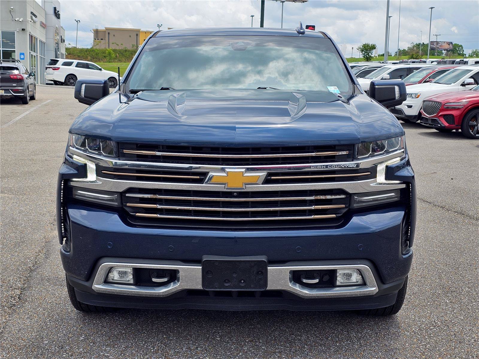 Used 2021 Northsky Blue Metallic Chevrolet High Country image 2