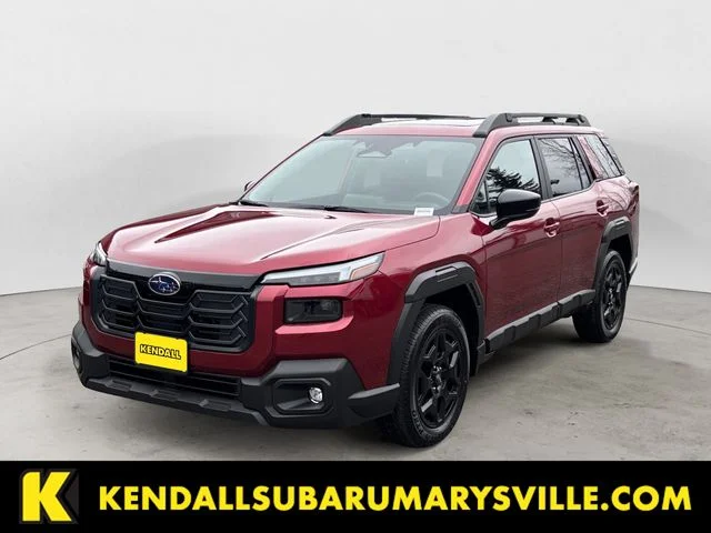 New 2026 Crimson Red Subaru Limited image 1