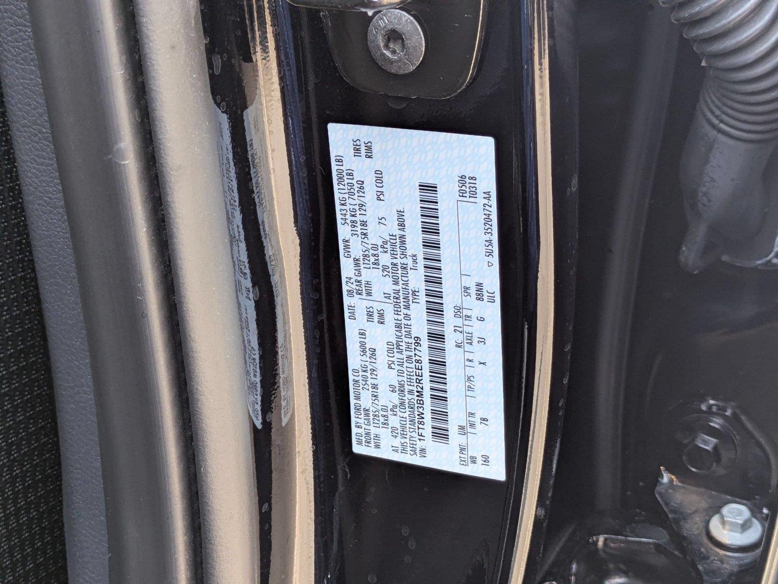 Used 2024 Agate Black Metallic Ford Platinum image 38