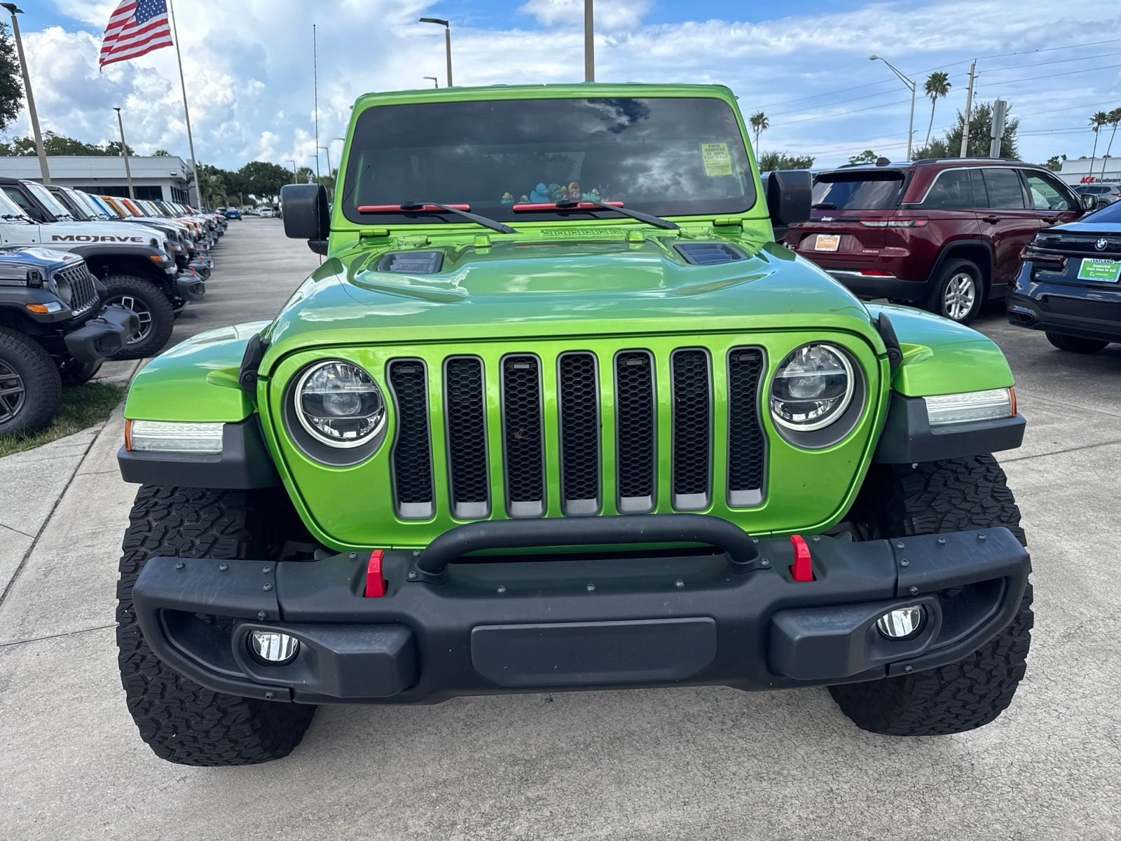 Used 2020 Green Jeep Unlimited Rubicon image 19