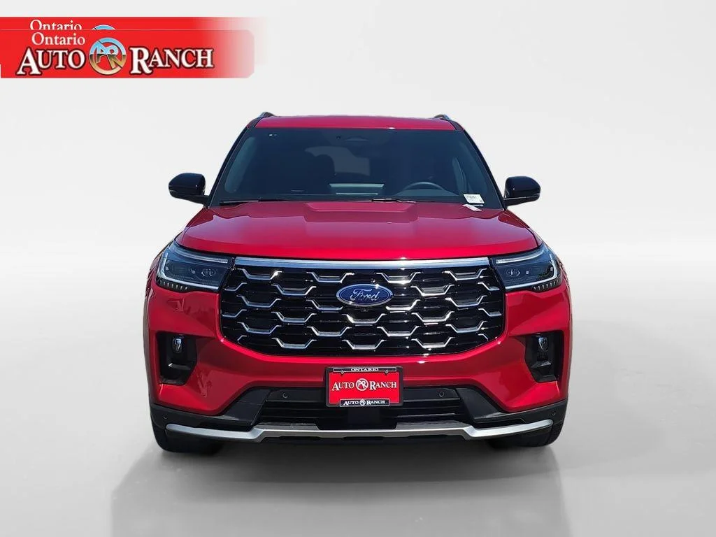 New 2026 Rapid Red Metallic Tinted Clearcoat Ford Platinum image 8