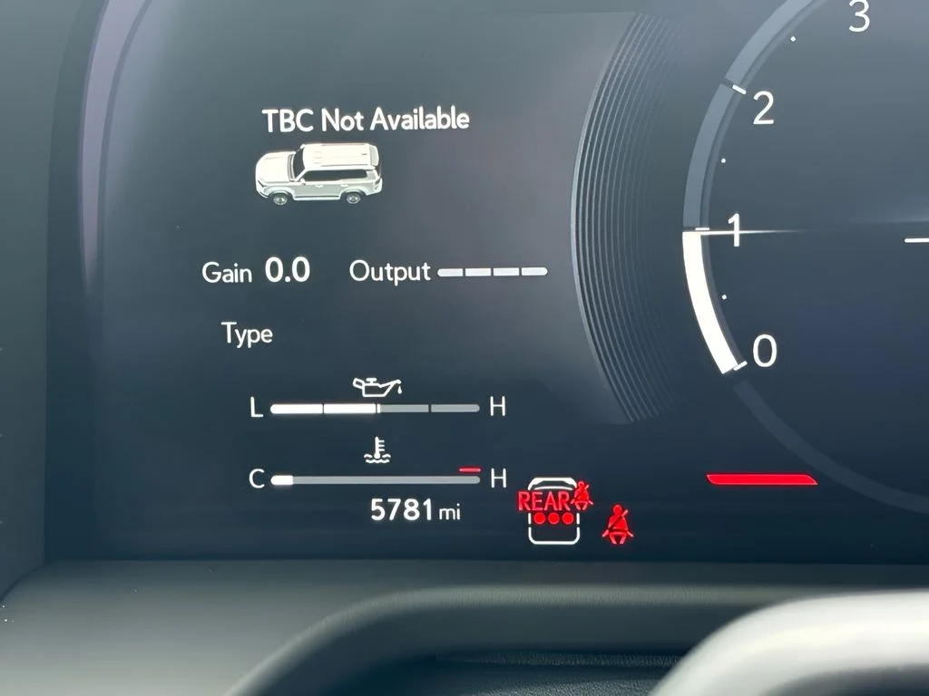 Used 2025 Black Lexus 550 Overtrail image 15