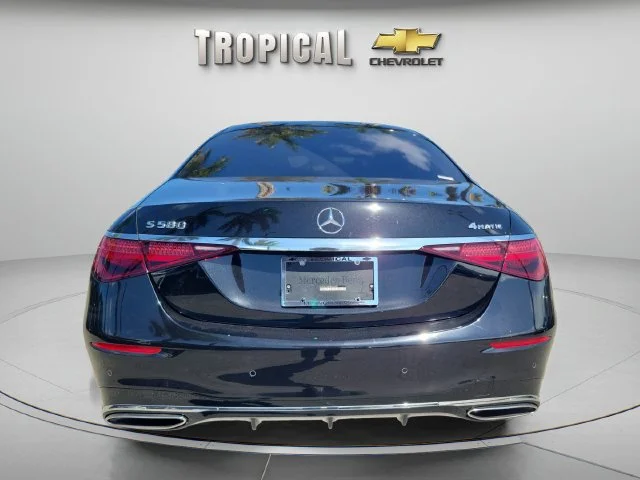 Used 2022 Black Mercedes-Benz S 580 image 7