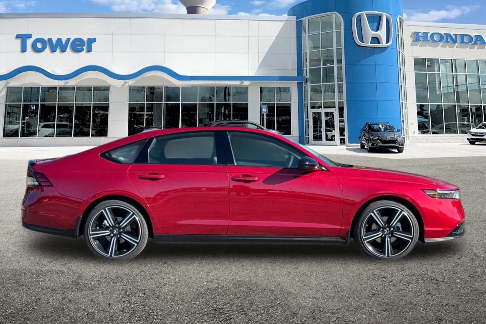New 2026 Radiant Red Metallic Honda SE image 3