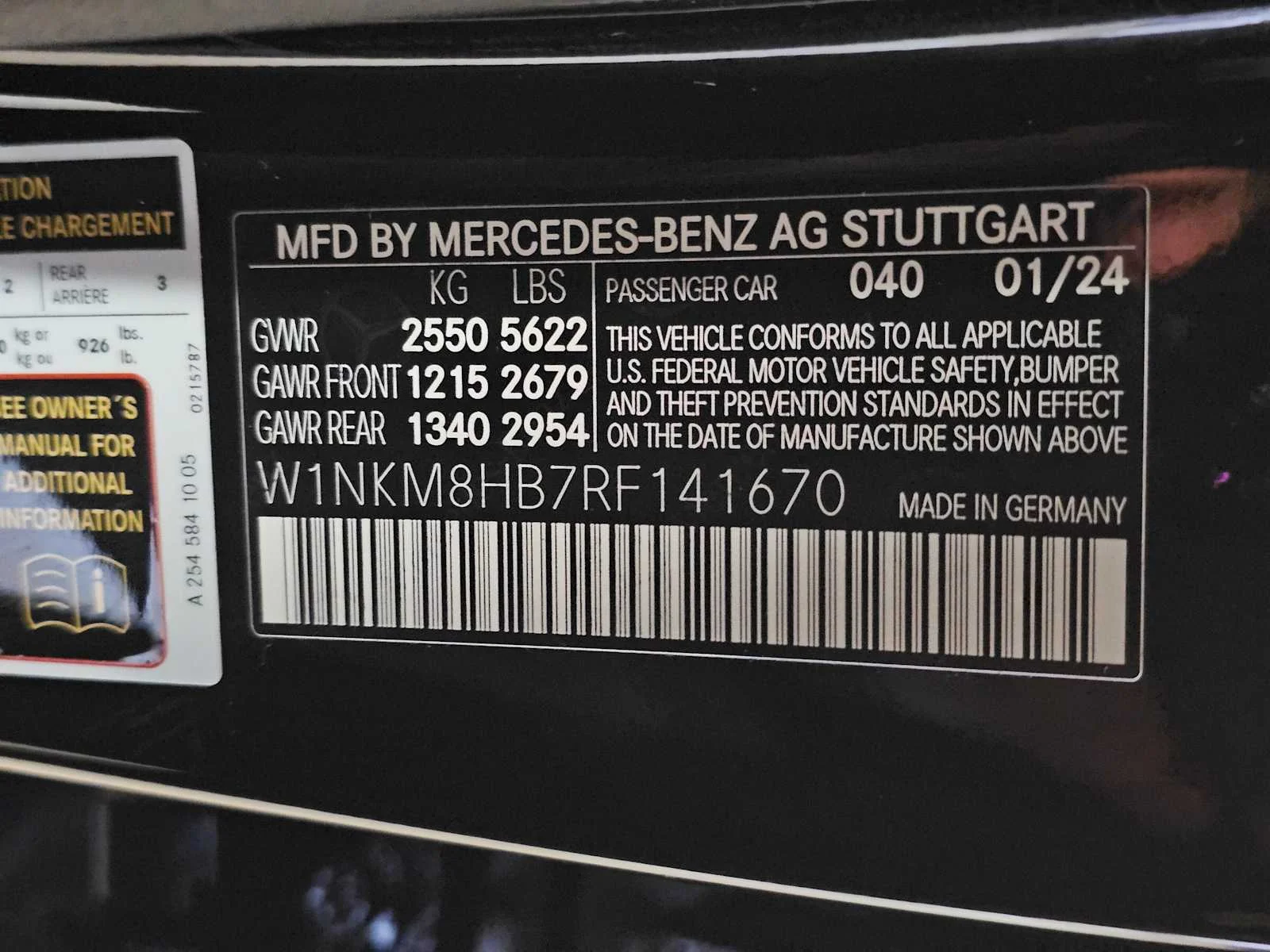Used 2024 Obsidian Black Metallic Mercedes-Benz AMG® GLC 43 image 32