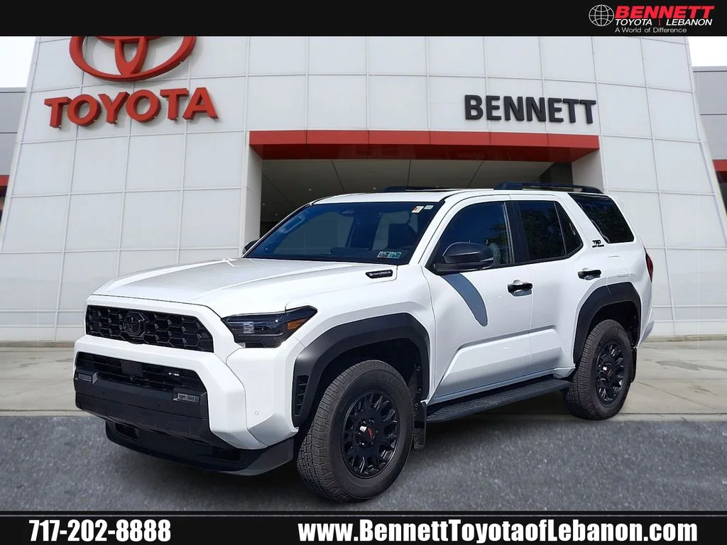 Certified Used 2026 White Toyota TRD Off Road Premium image 1