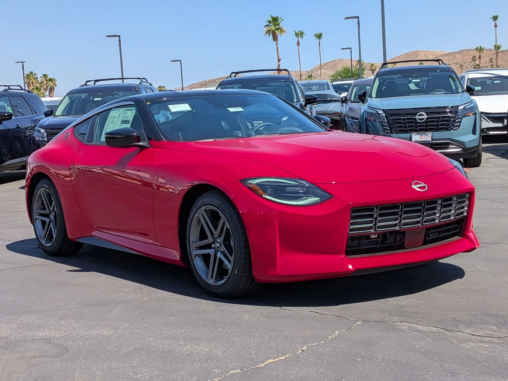 New 2026 Solid Red/Super Black Nissan Sport image 6
