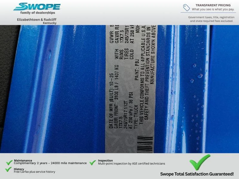 New 2026 Hydro Blue Pearlcoat Jeep Sport S image 24