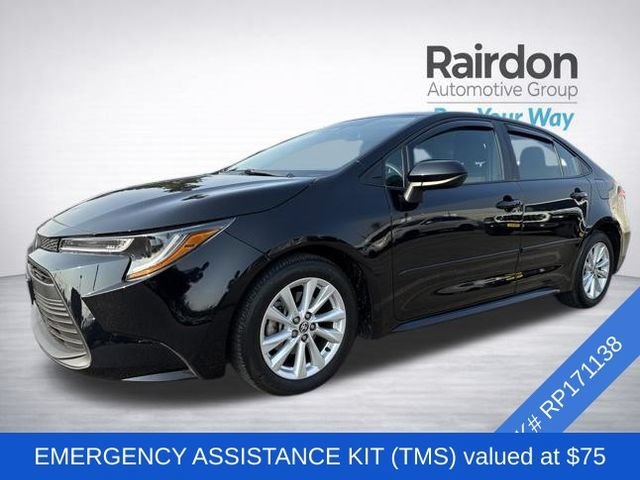 Used 2024 Midnight Black Metallic Toyota LE image 3