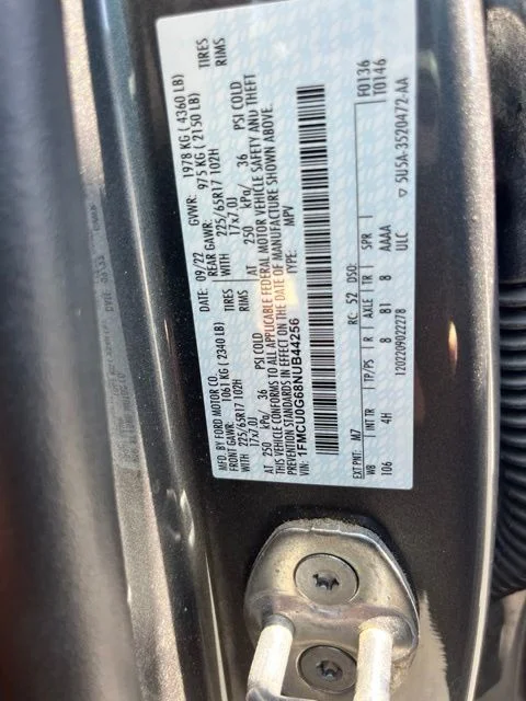 Used 2022 Gray Ford SE image 12