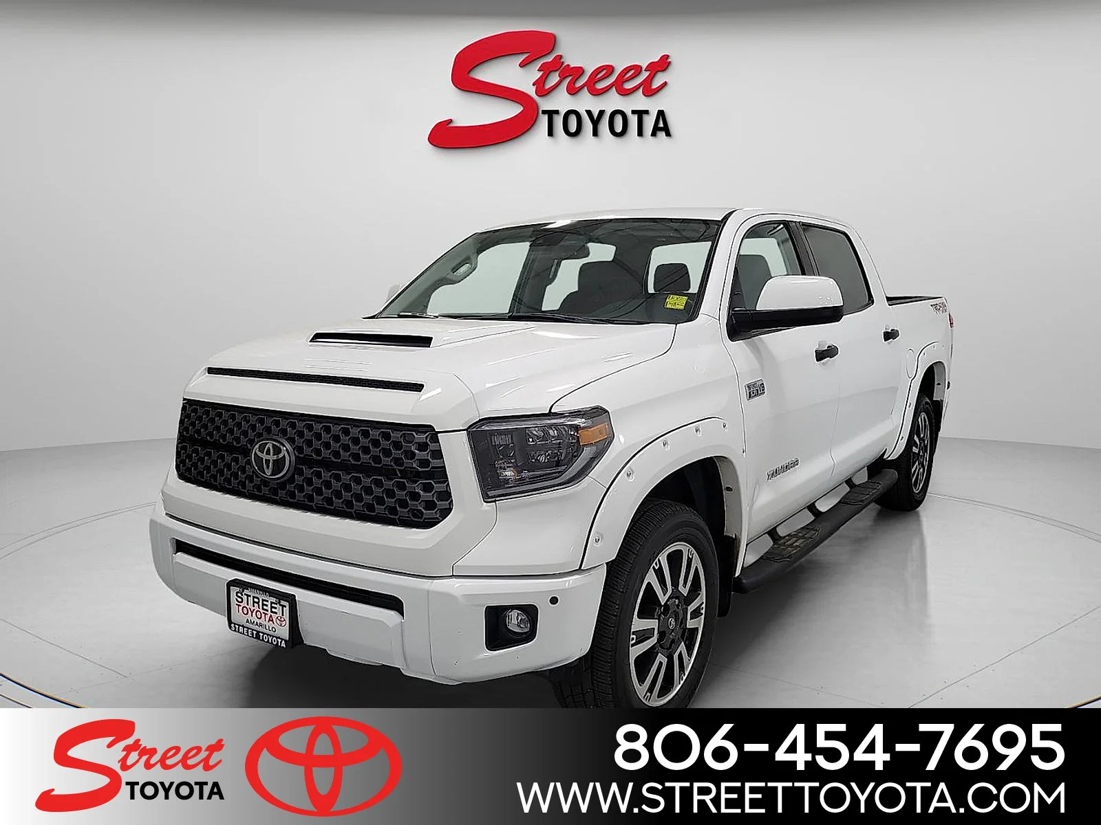 Certified Used 2020 White Toyota SR5 image 1