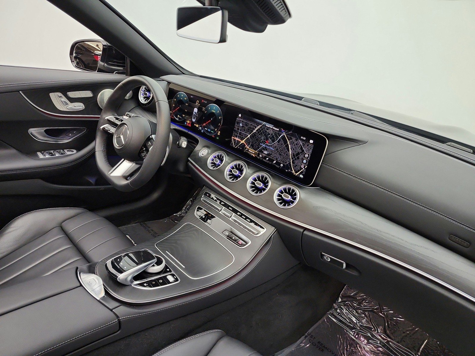 Certified Used 2023 Black Mercedes-Benz E 450 4MATIC® Cabriolet image 18
