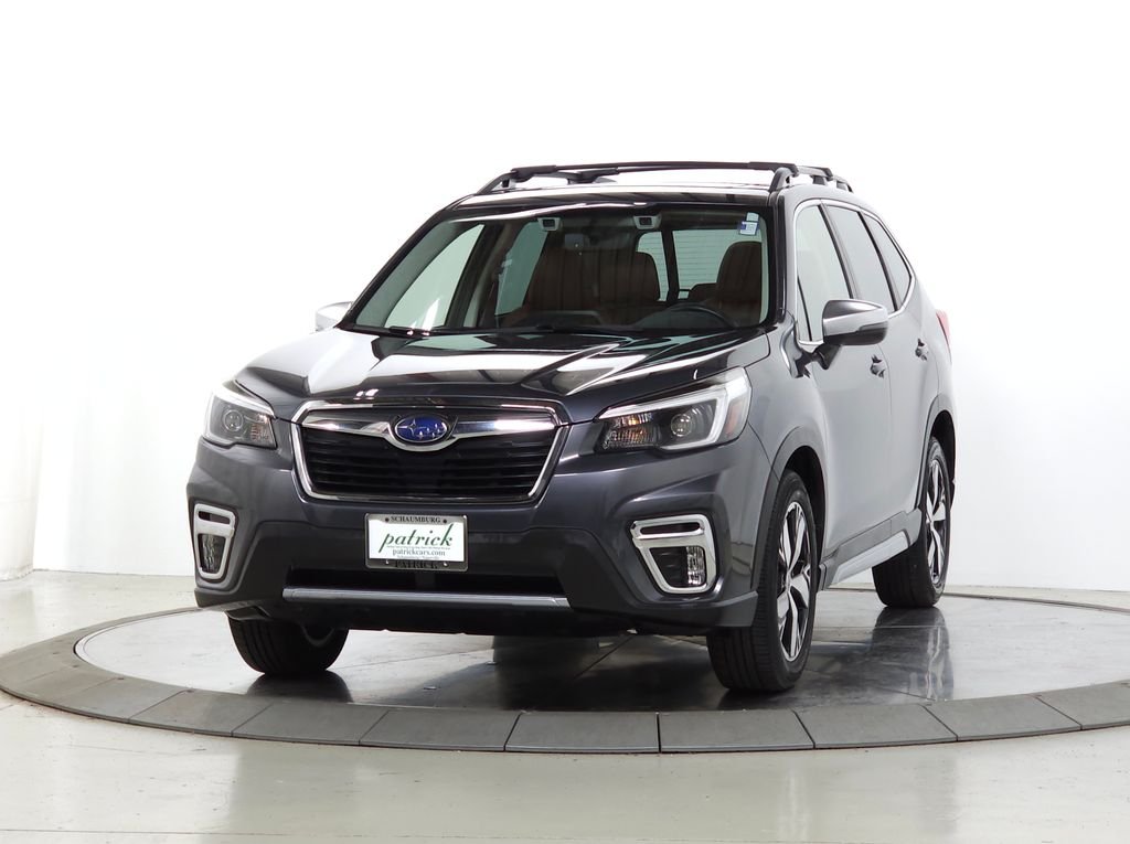 Used 2021 Magnetite Gray Metallic Subaru Touring image 4