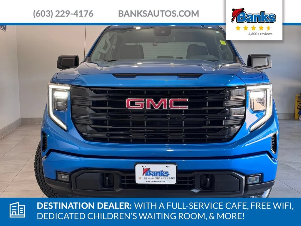Certified Used 2023 Dynamic Blue Metallic GMC Elevation image 3