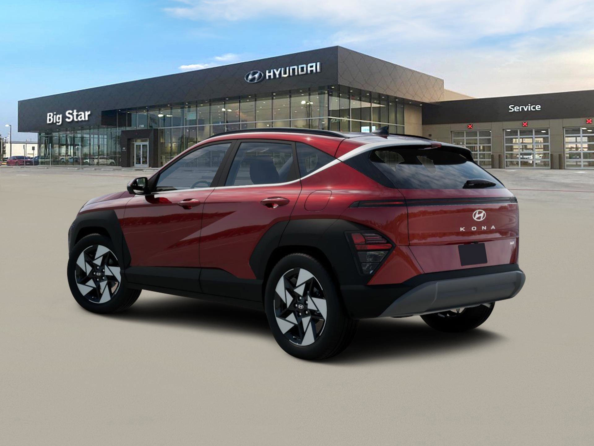 New 2026 Ultimate Red Metallic Hyundai SEL Sport FWD image 3