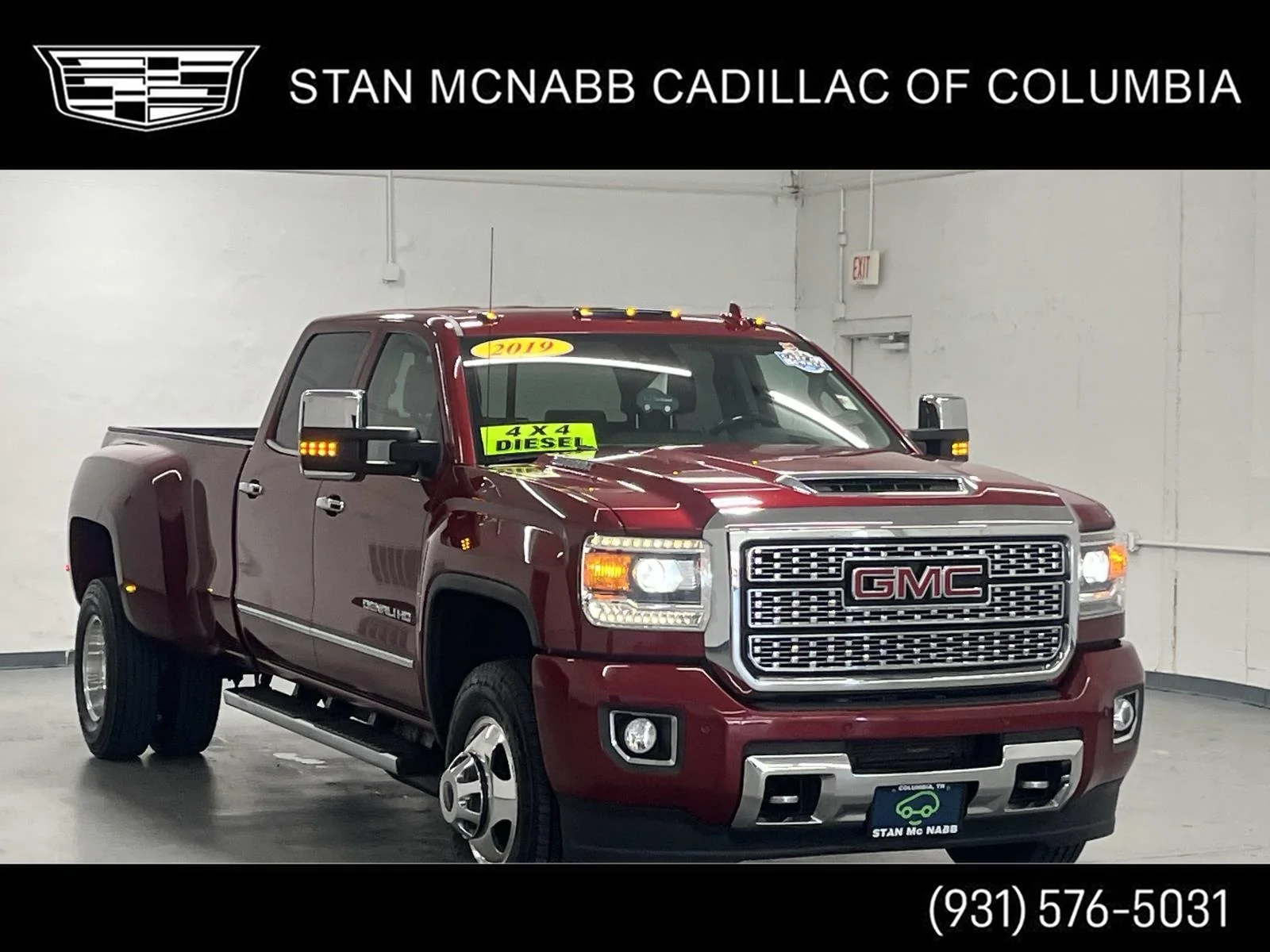 Certified Used 2019 RED QUARTZ TINTCOAT GMC Denali image 1