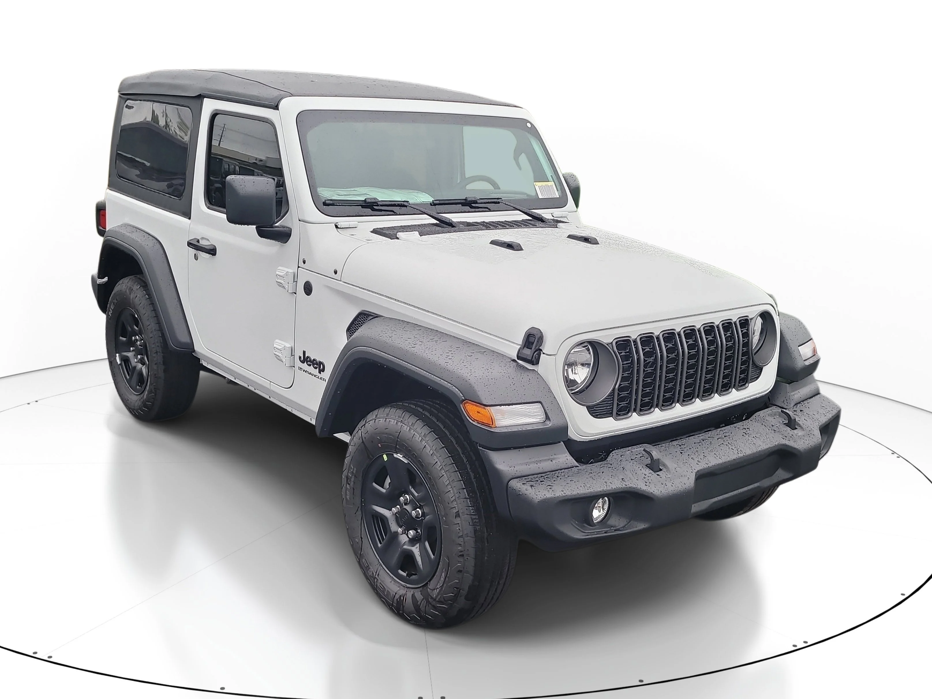 New 2026 Bright White Clearcoat Jeep Sport image 1
