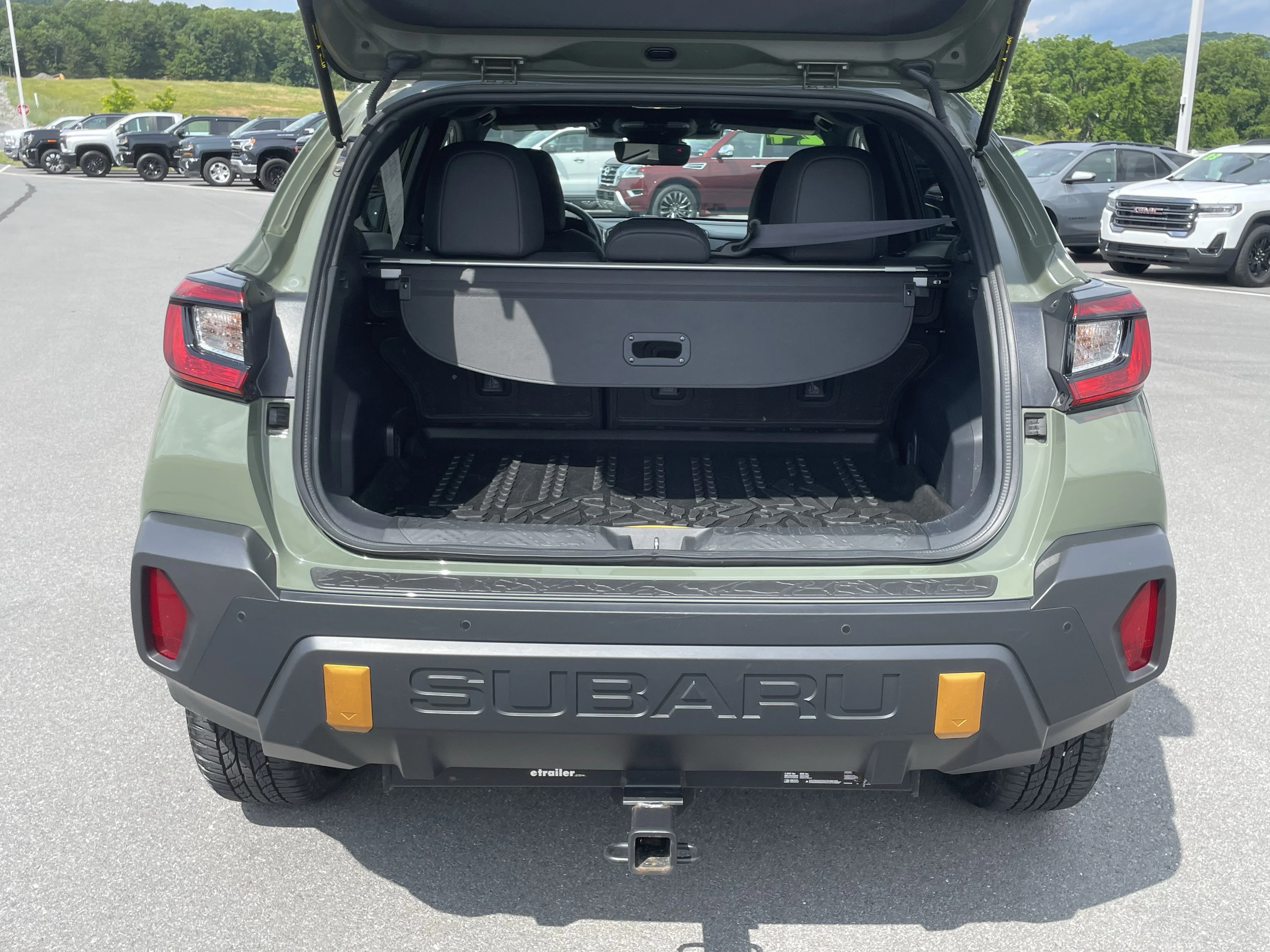 Used 2024 Alpine Green Subaru Wilderness image 5