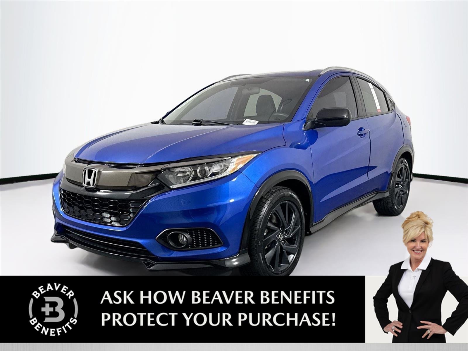 Used 2022 Aegean Blue Metallic Honda Sport image 1