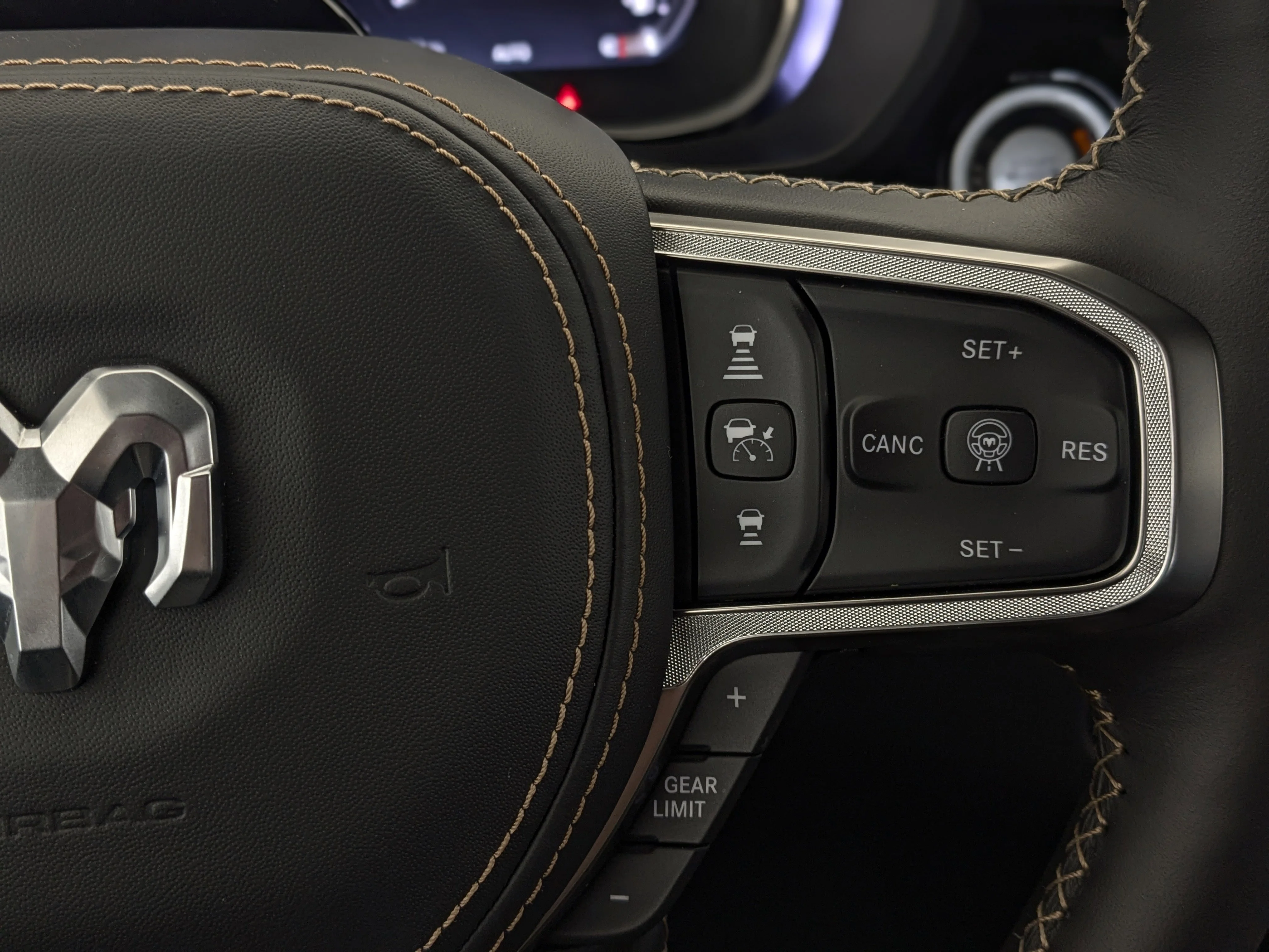 New 2026 Black RAM Tungsten - - 3.0L Hurricane HO T-Turbo - Prem Lthr Bucket Seats - E-Locker Axle & More! image 18