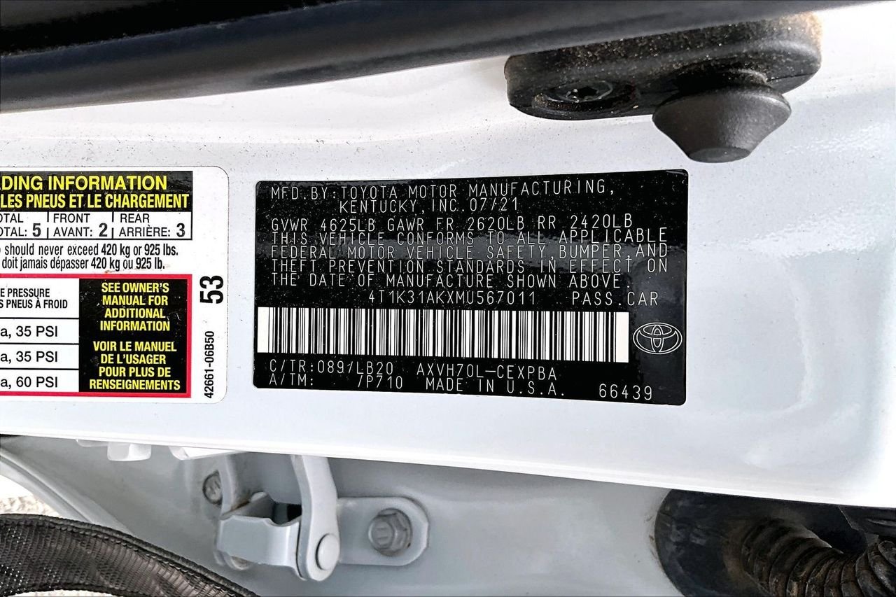 Used 2021 Beige Toyota XSE image 16
