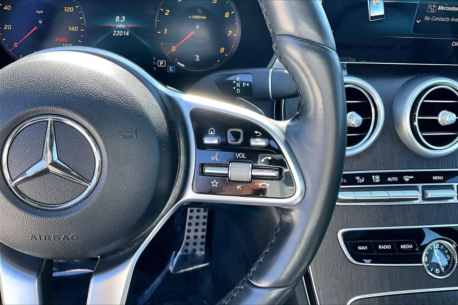 Used 2021 Polar White Mercedes-Benz C 300 image 25