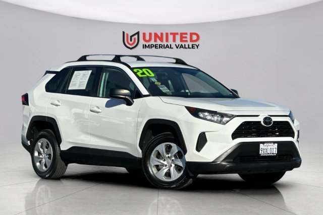 Used 2020 White Toyota LE image 1