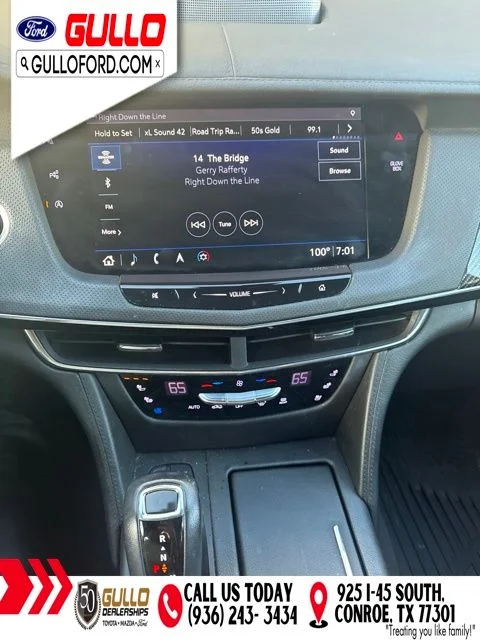 Used 2019 Crystal White Tri-Coat Cadillac 3.0L Twin Turbo Sport image 11