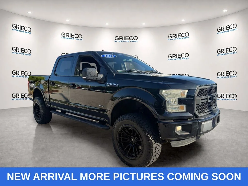 Used 2016 Shadow Black Ford XLT image 1