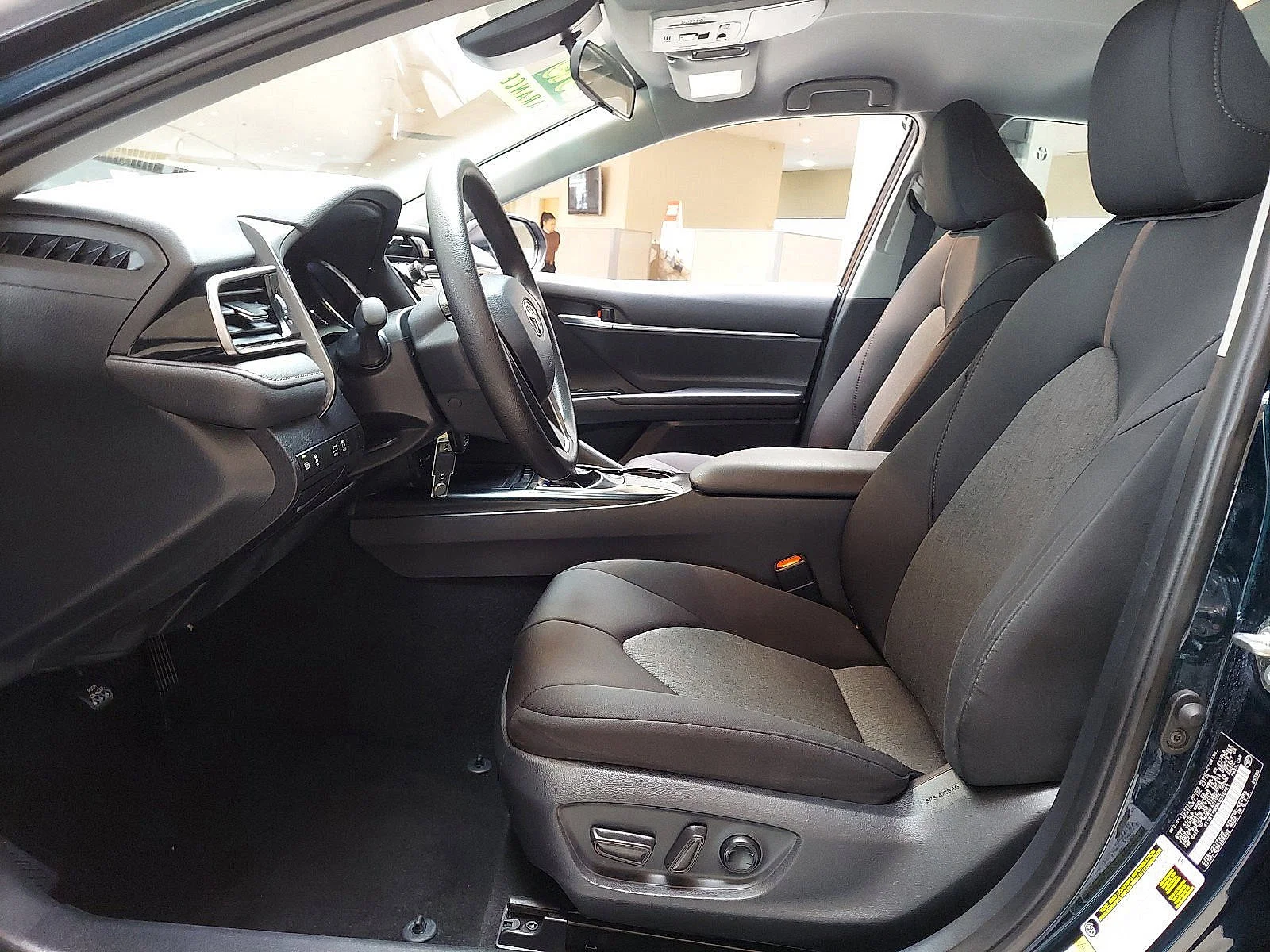 Used 2019 Blue Streak Metallic Toyota LE image 18