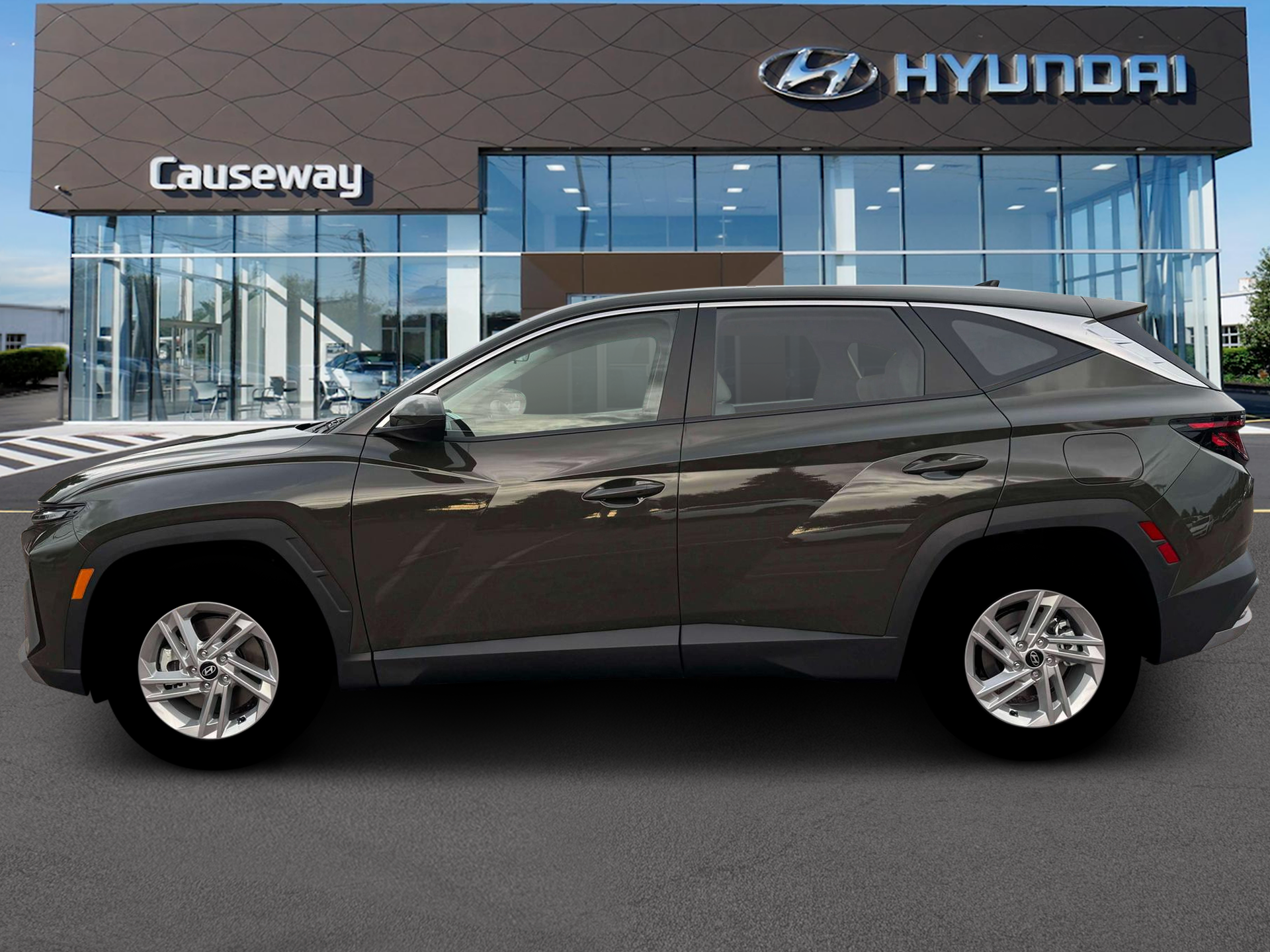 New 2026 Green Hyundai SE AWD image 3