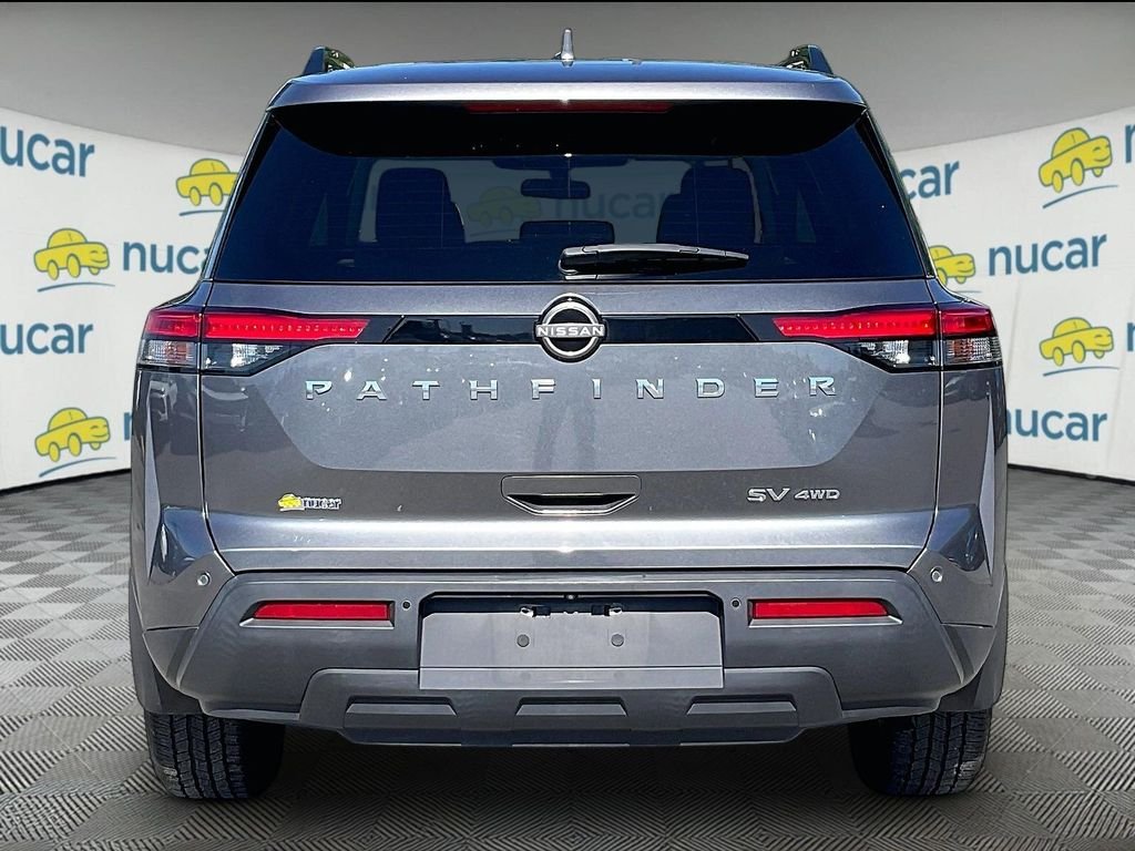 Used 2022 Gun Metallic Nissan SV image 5