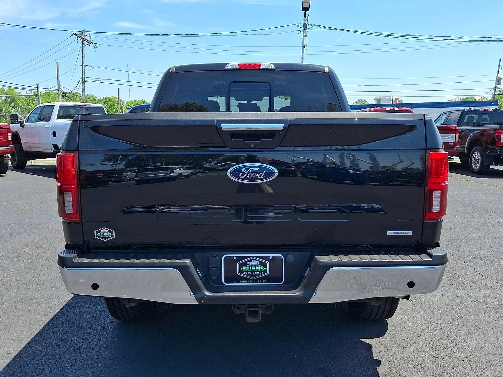 Used 2018 Shadow Black   G1 Ford LARIAT image 9
