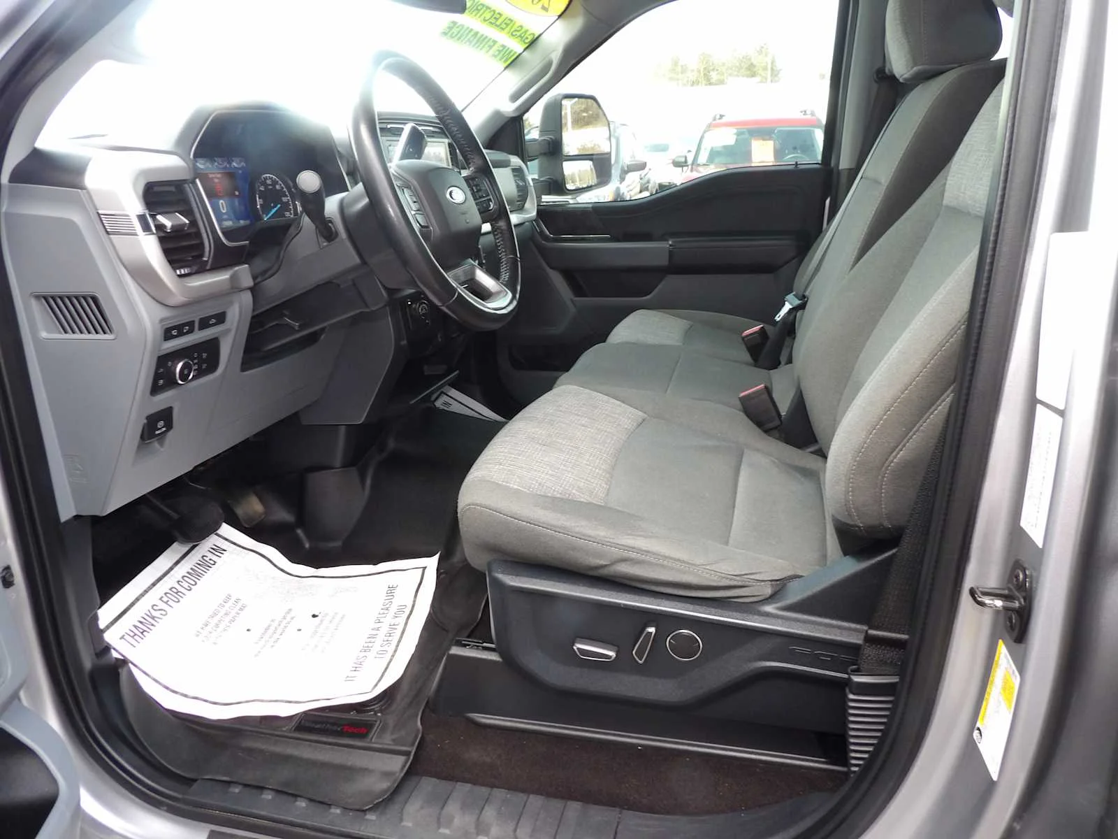 Used 2021 Iconic Silver Metallic Ford XLT image 11