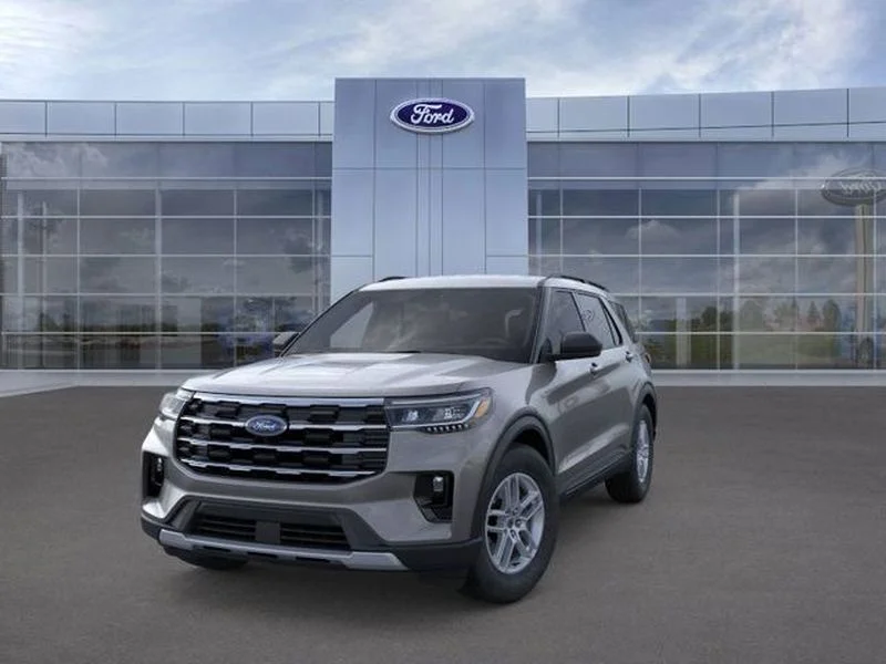New 2026 Carbonized Gray Metallic Ford Active image 2