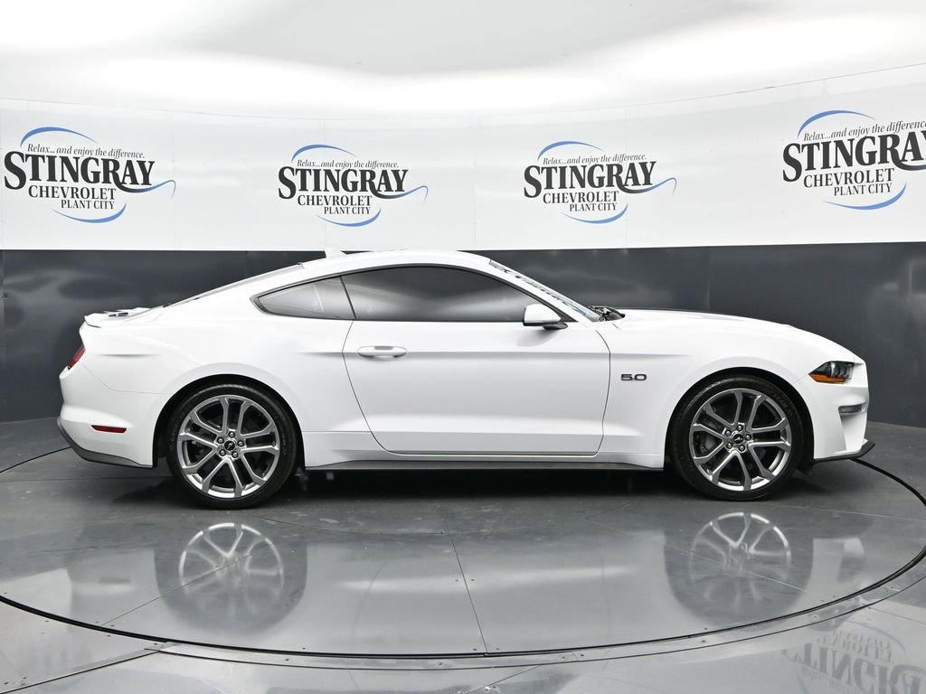 Used 2021 White Ford GT Premium Fastback image 8