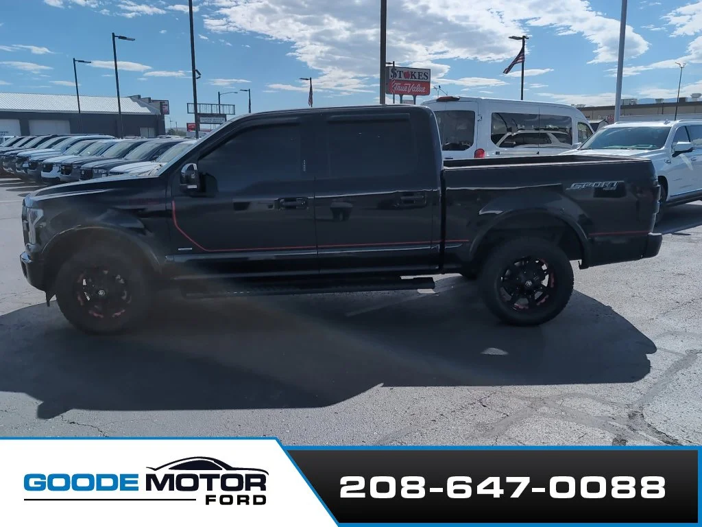Used 2017 Black Ford Lariat image 3