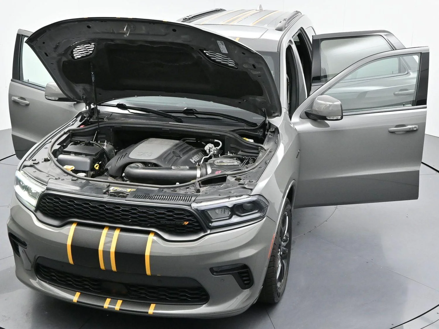 Used 2022 Destroyer Gray Clearcoat Dodge Orange Sport image 42