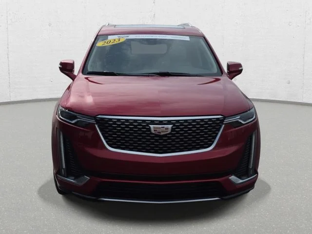 Used 2023 Radiant Red Cadillac Premium Luxury image 2