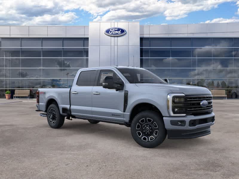 New 2026 Glacier Gray Metallic Tri-Coat Ford F-350 SRW Platinum image 7