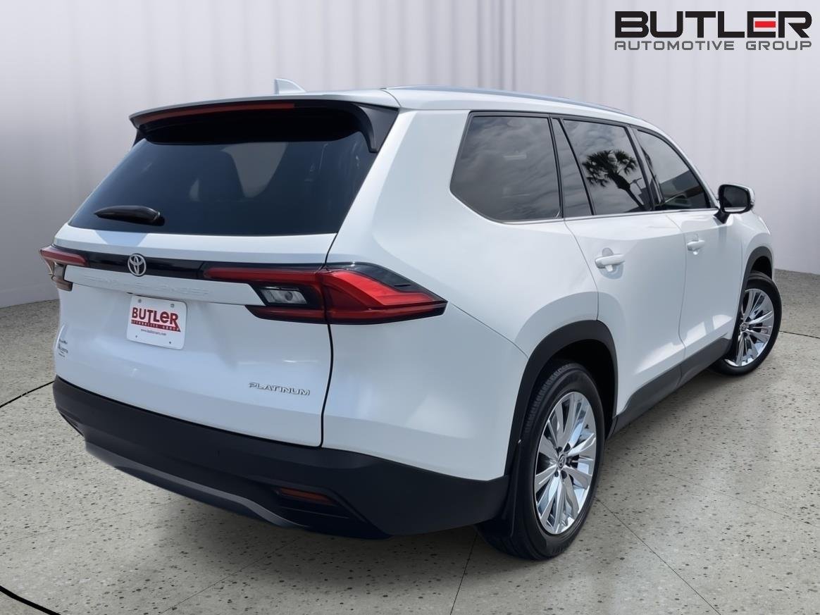 Used 2024 White (Wind Chill Pearl) Toyota Platinum AWD image 5