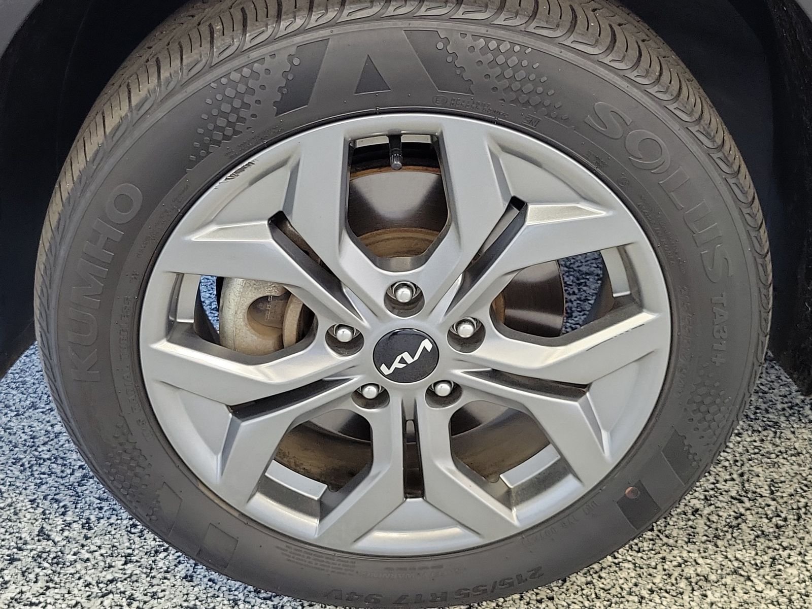 Used 2024 Blue Kia LX image 5