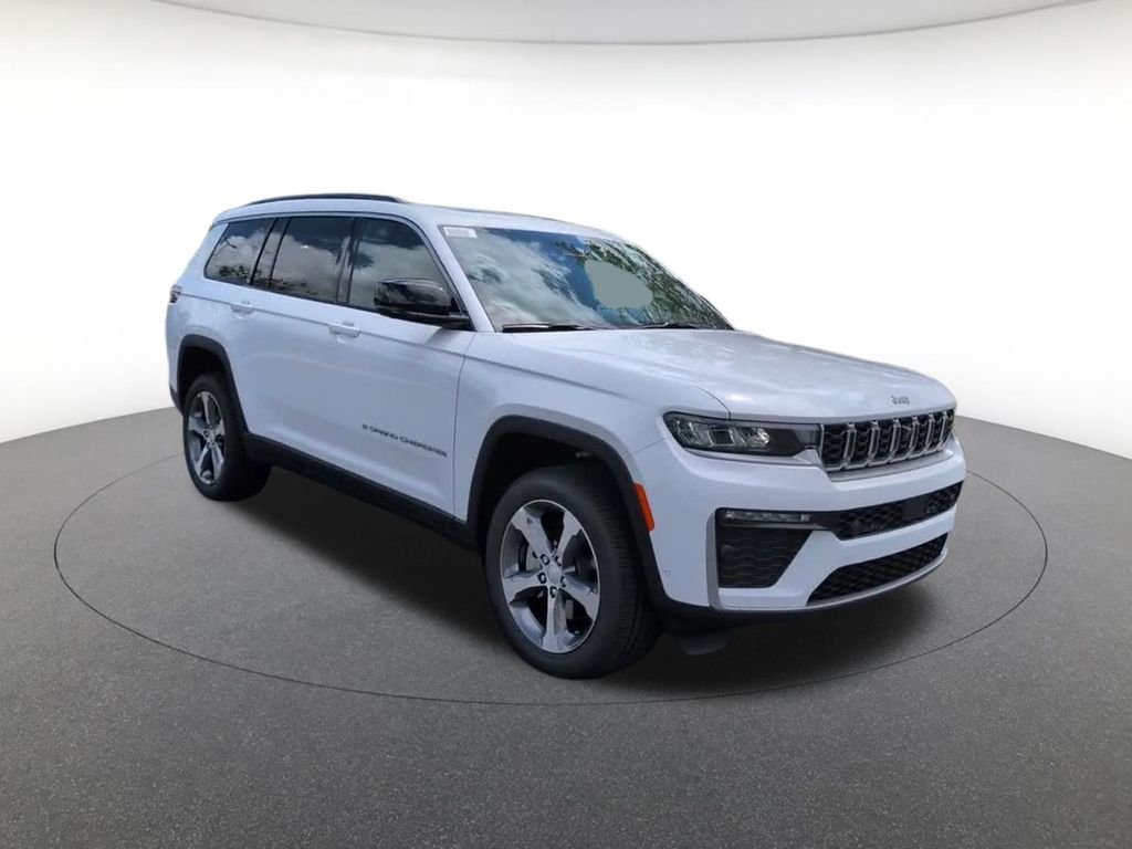 New 2026 Bright White Clear-Coat Exterior Paint Jeep Limited image 3