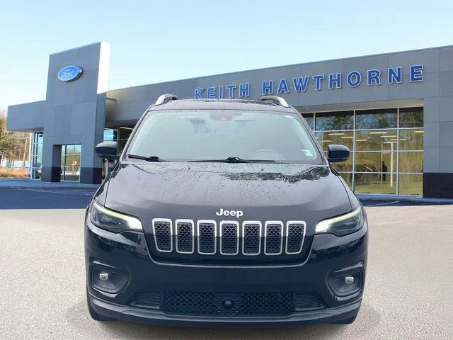 Certified 2021 Jeep Cherokee Latitude Plus with VIN 1C4PJLLB2MD203481 for sale in Belmont, NC