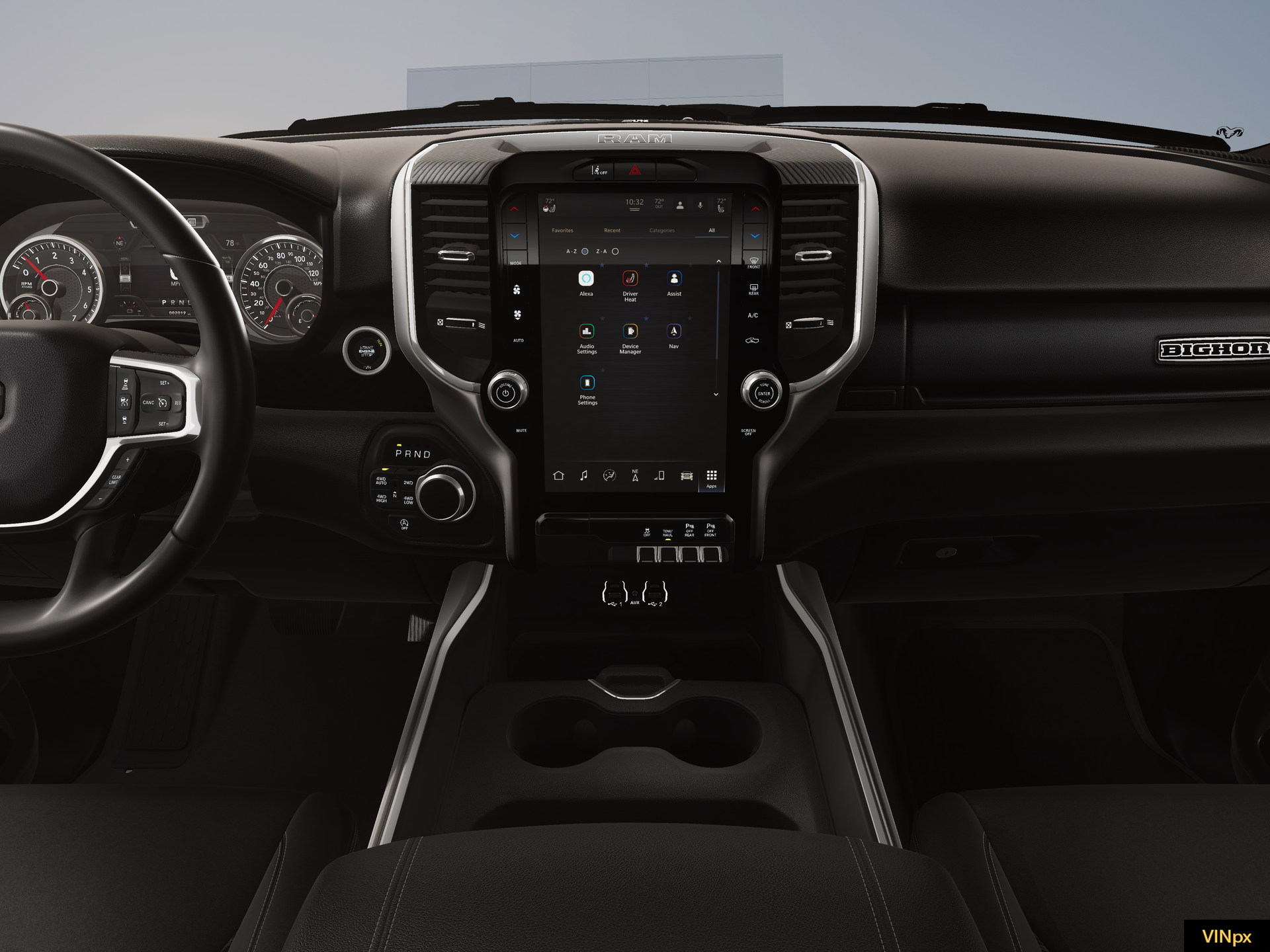 New 2026 Diamond Black Crystal Pearl-Coat Exterior Paint RAM Big Horn/Lone Star image 18